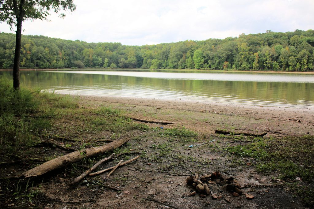 This is where we typically camped - right on the shores of Lake Barkley. It is a great spot, if you don't mind some creepiness.