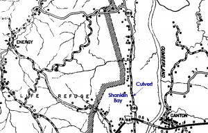 This map from 1937 shows Kentucky 289 before the creation of Lake Barkley and Land Between The Lakes. Click for a larger version.