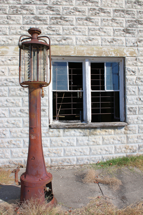 Old Gas Pump