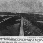 Low Lake Levels in March 1961 Expose Birmingham, Kentucky
