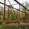 Abandoned Cross Creeks Refuge Bridge